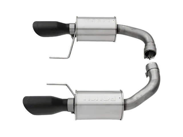 2015-2017 Roush Mustang GT Black-Tip Axle-Back Exhaust - Image 3