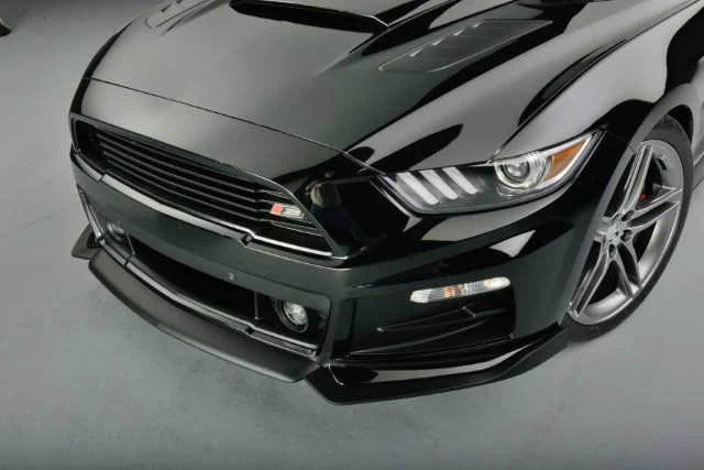 2015-2017 Roush Mustang Complete Front Fascia Kit - Raw Unpainted - Image 4
