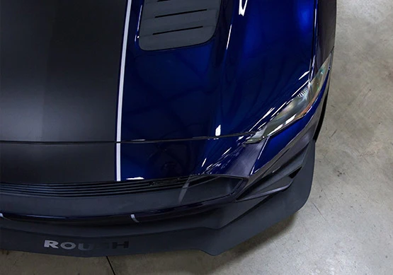 2018-2023 Roush Mustang Chin Spoiler and Wheel Shroud 3-Piece Aero Kit - Image 5